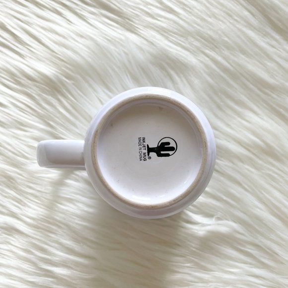 Peace Of Paradise White Palm Tree Hawaii Surf Beach Tropical Coffee Mug - Picture 3 of 4